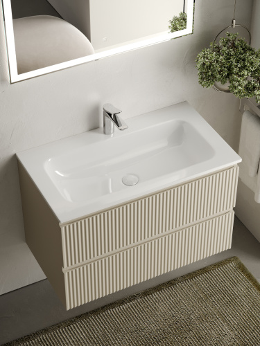 Тумба под раковину Sancos SNOB R SNR80CE 79х44,5х50 настенная - фото 5